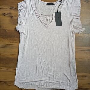 BNWT Silver Jeans Soft Lilac Short Sleeve Tee